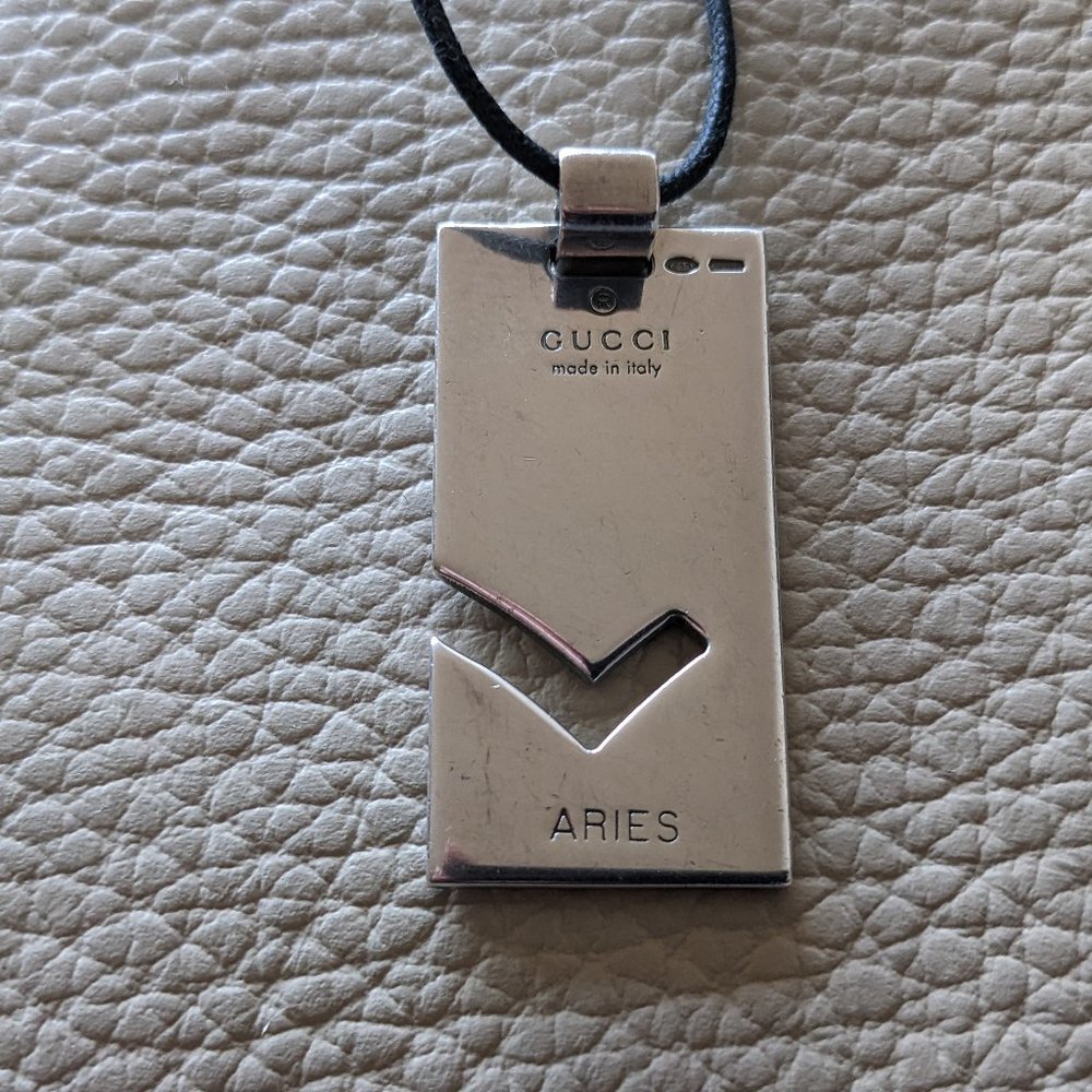 Gucci Aries Pendant Necklace